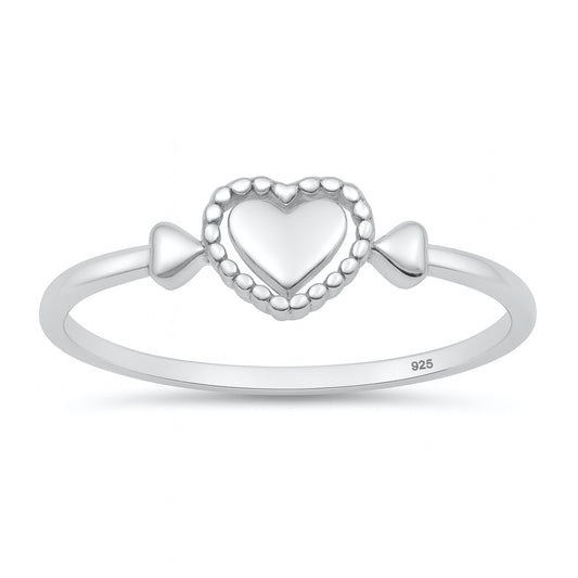 Silver Ring - Heart
