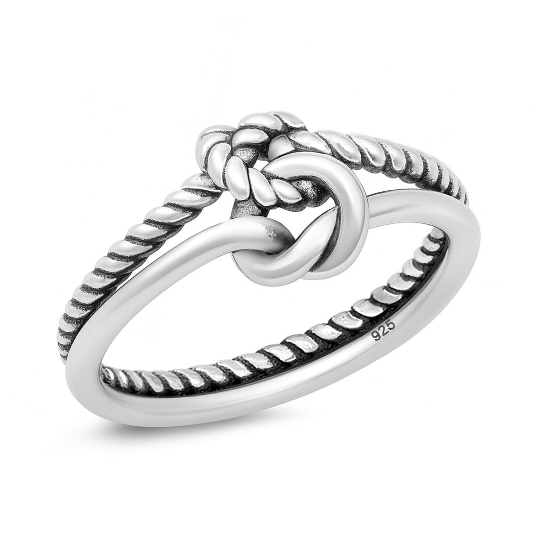 Silver Ring - Knots