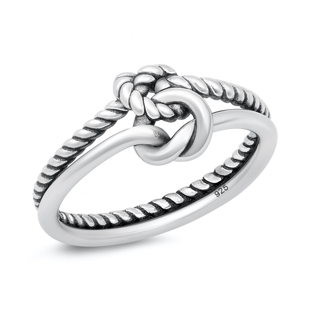 Silver Ring - Knots