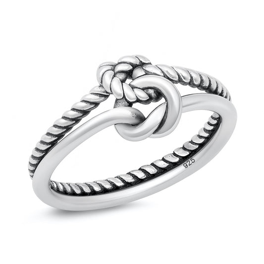 Silver Ring - Knots