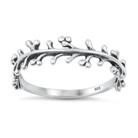 Silver Ring - Branches
