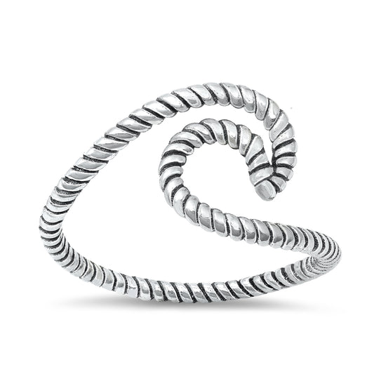 Silver Ring - Wave