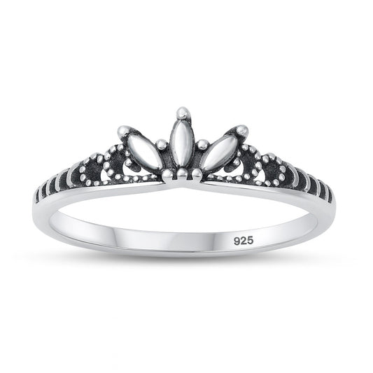 Silver Ring - Crown