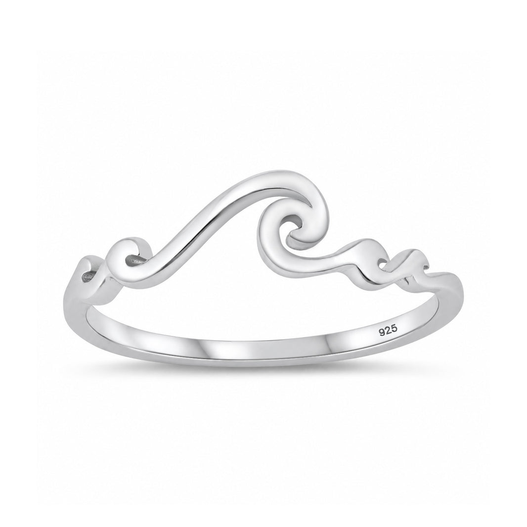 Silver Ring - Waves