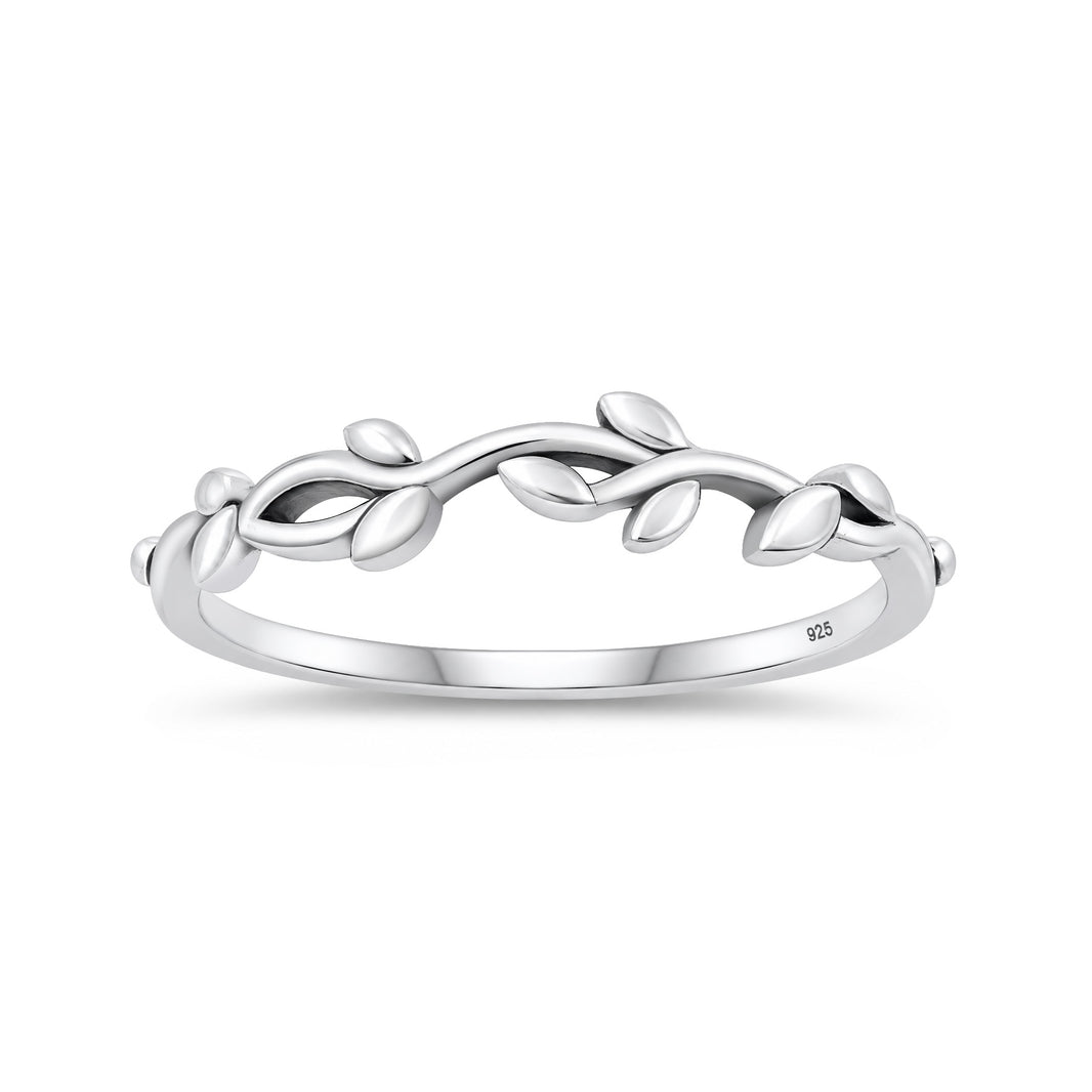 Silver Ring - Vines