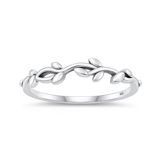 Silver Ring - Vines