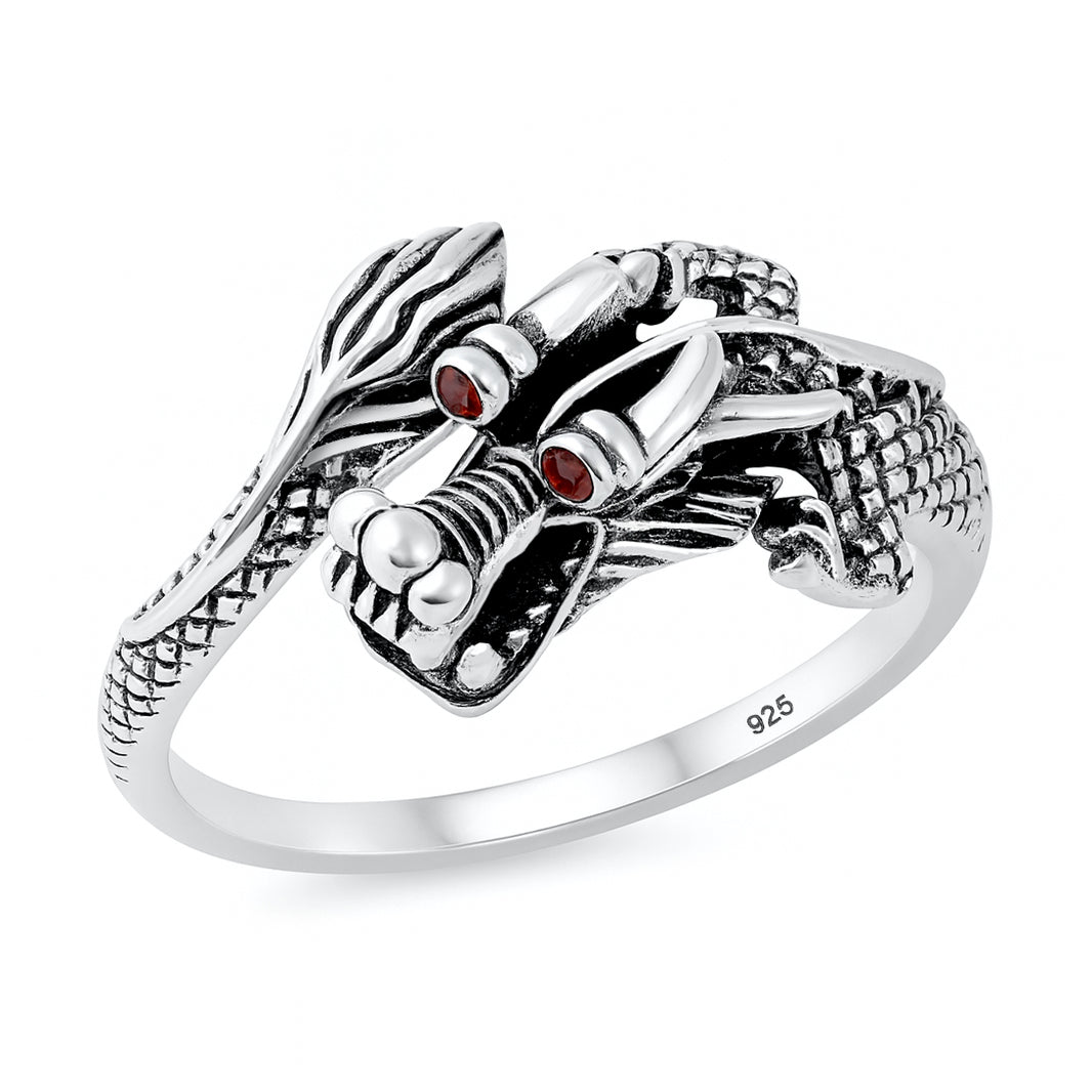 Silver Ring - Dragon