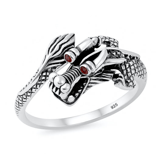Silver Ring - Dragon