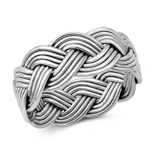 Silver Ring - Braid