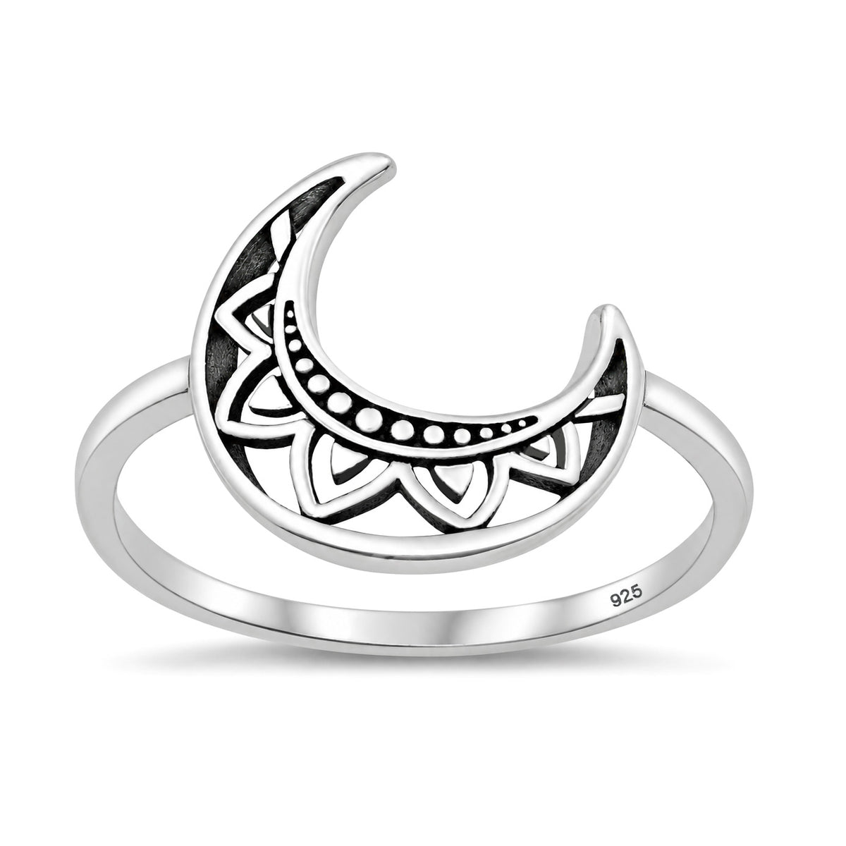 Silver Crescent Moon