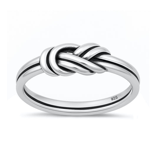 Silver Ring - Knot