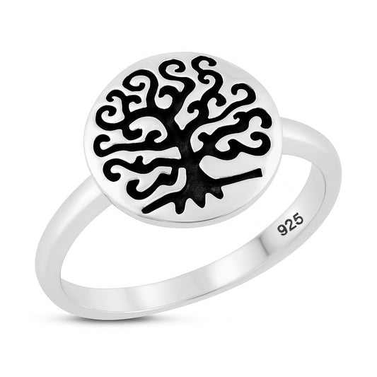 Silver Ring - Tree of Life