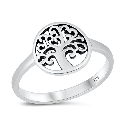 Silver Ring - Tree of Life