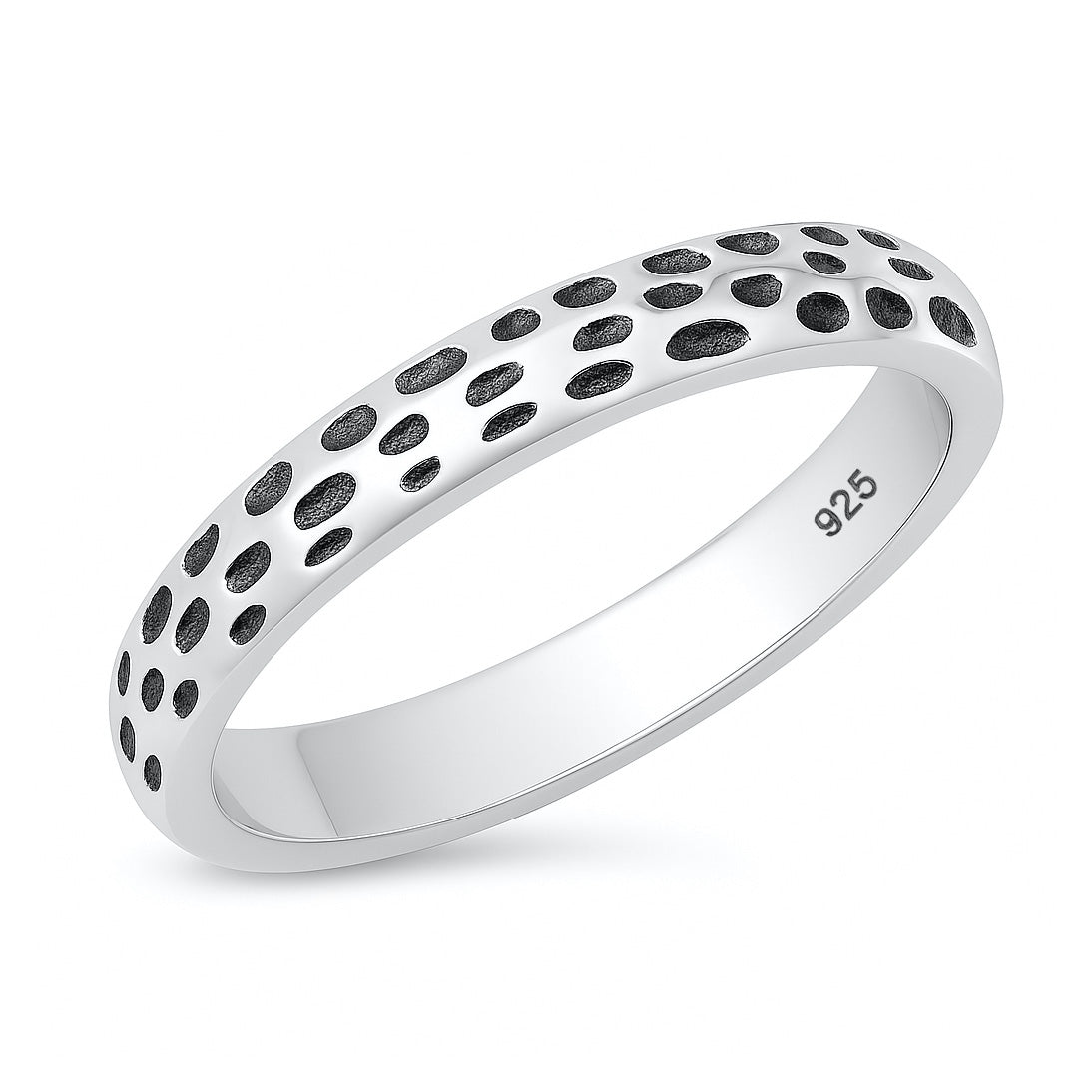 Silver Dot Ring