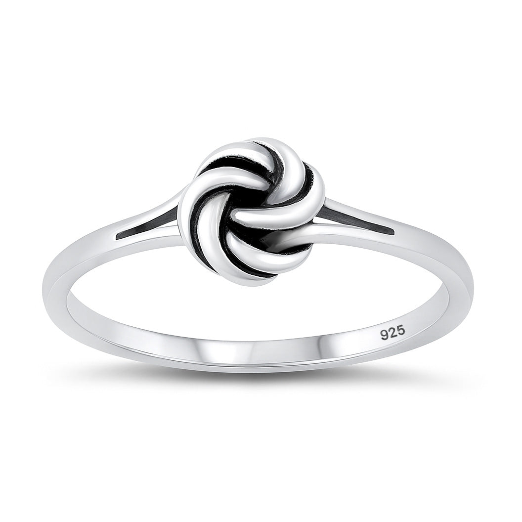 Silver Ring - Love Knot
