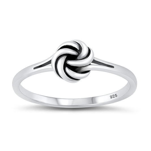 Silver Ring - Love Knot