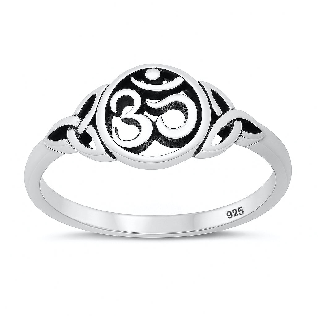 Silver Ring - Om Celtic