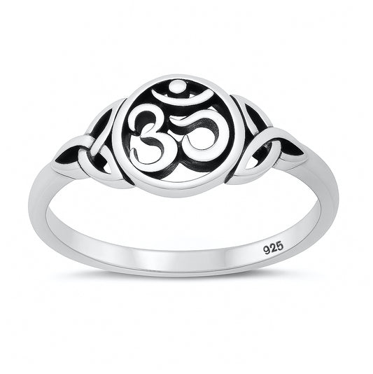 Silver Ring - Om Celtic