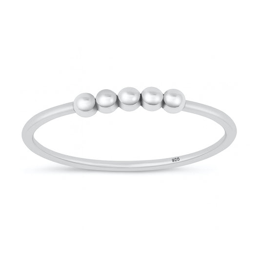 Silver Ring - Bead