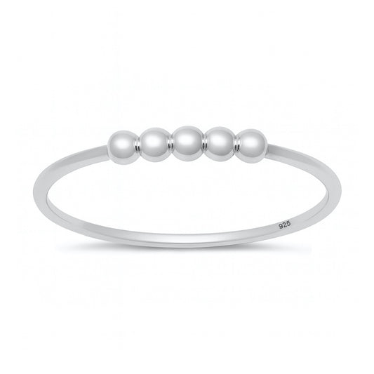 Silver Ring - Bead