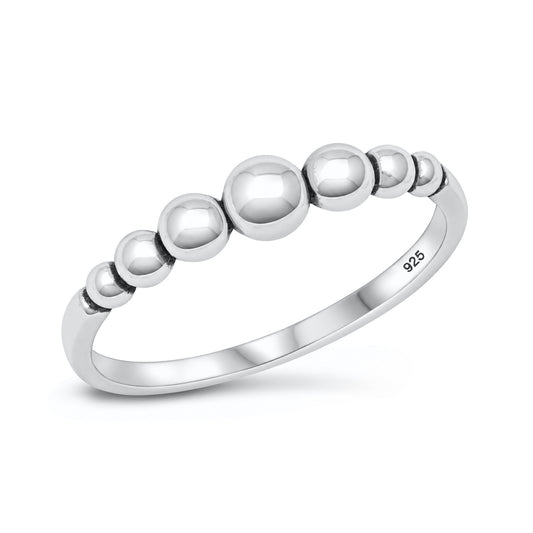 Silver Ring - Bead