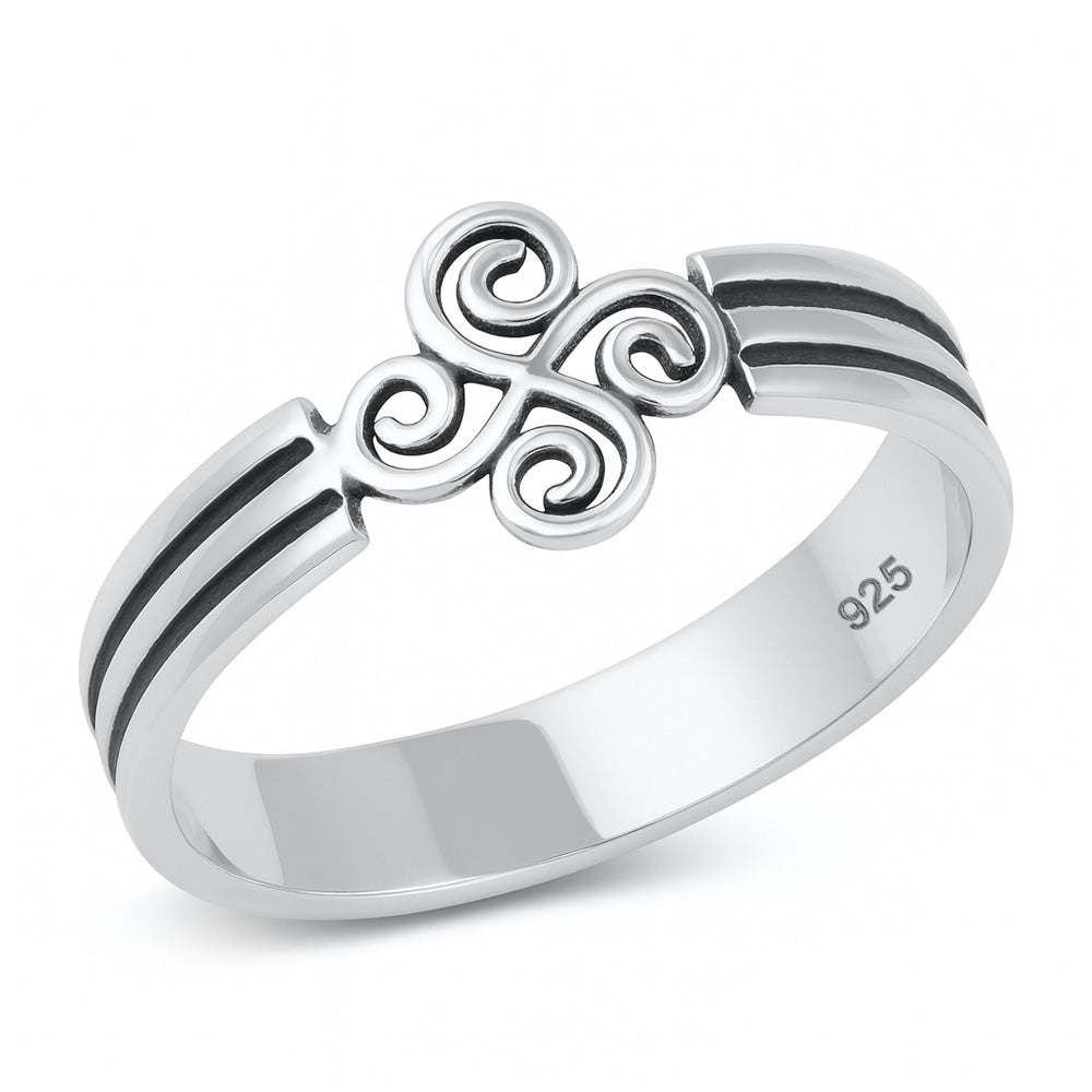 Silver Bali Design Ring
