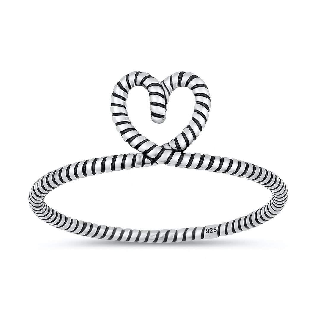 Silver Ring - Heart