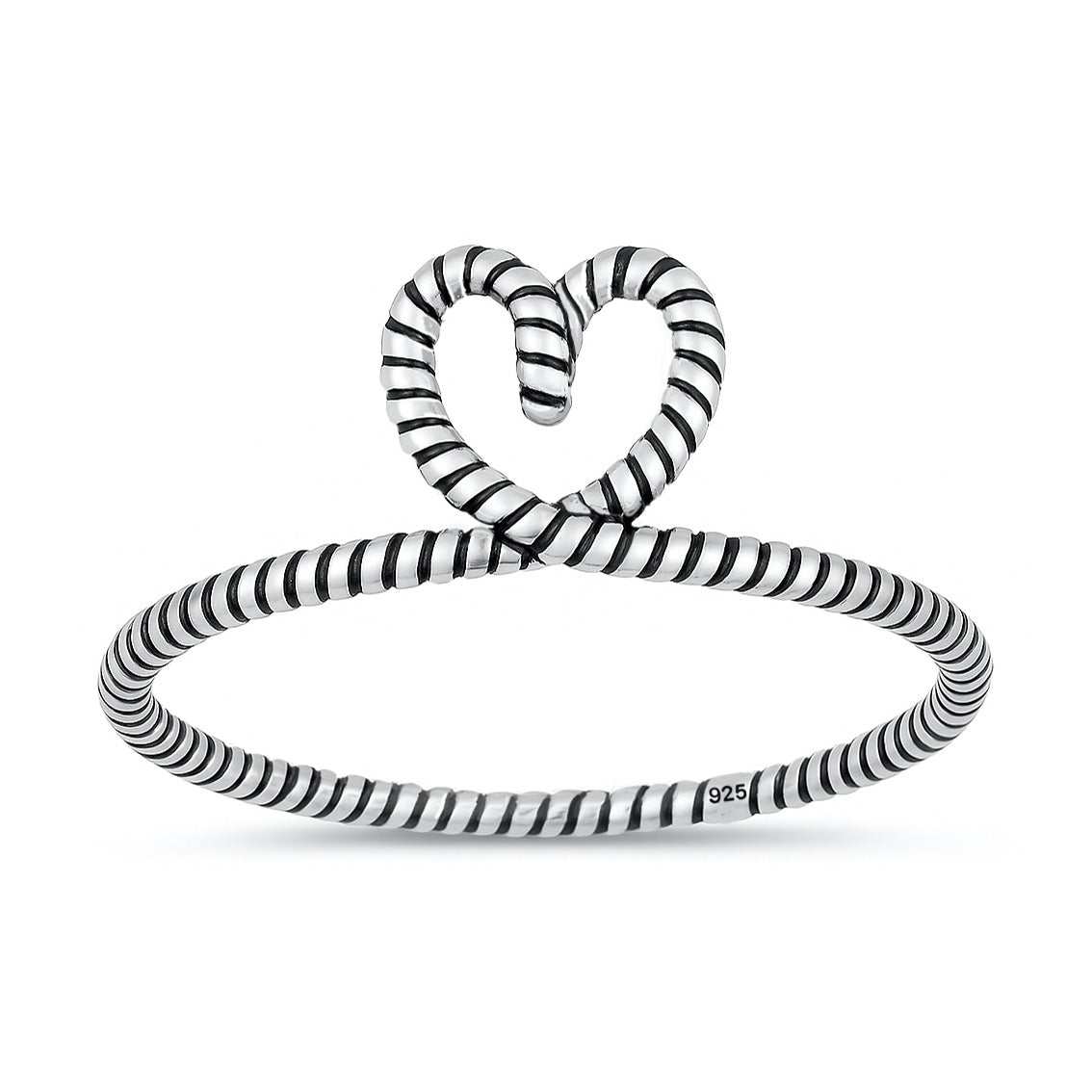 Silver Ring - Heart