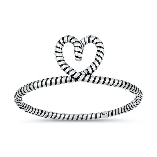 Silver Ring - Heart