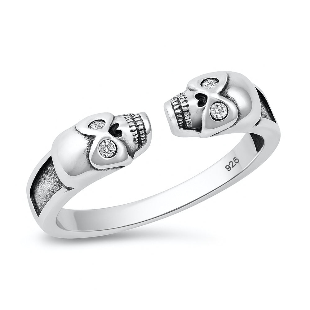 Silver Ring - Skulls