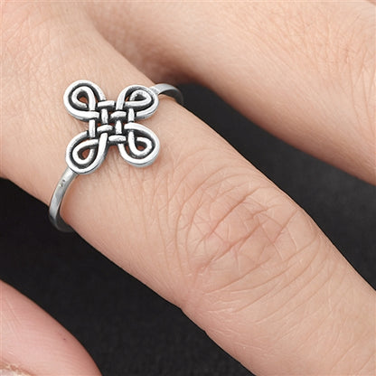 Silver Ring - Celtic Cross