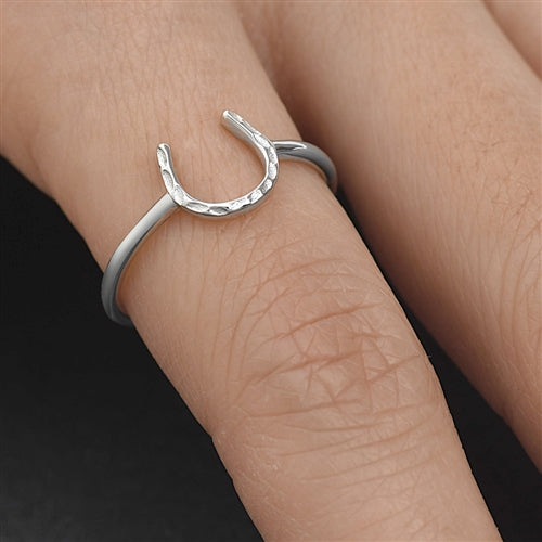 Silver Ring - Horseshoe