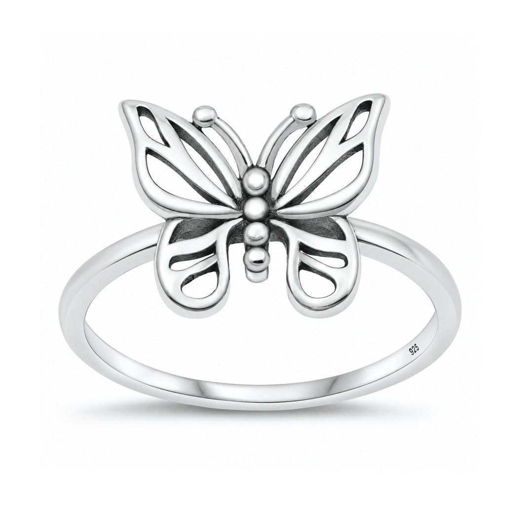 Silver Ring - Butterfly