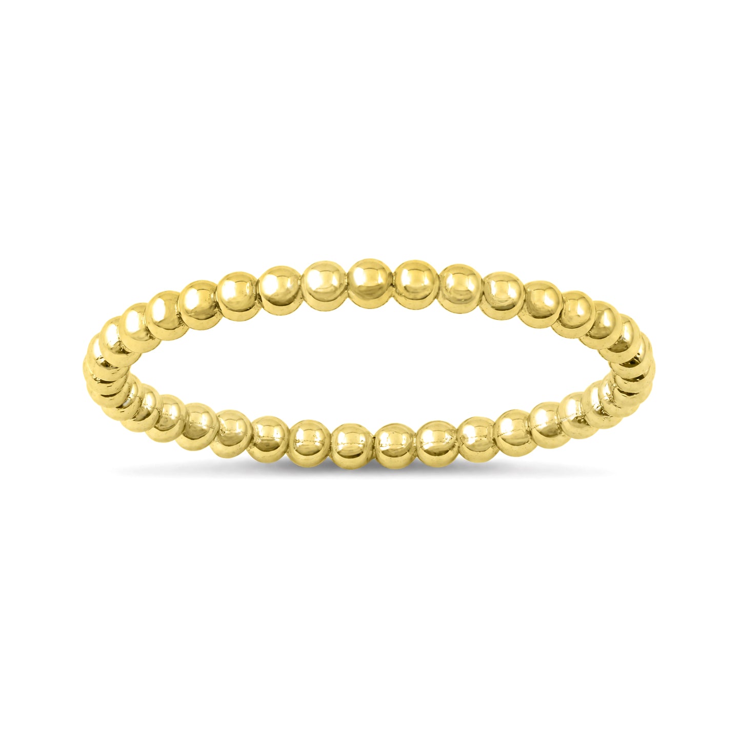 Silver Ring - Dot Band