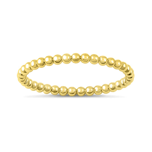 Silver Ring - Dot Band