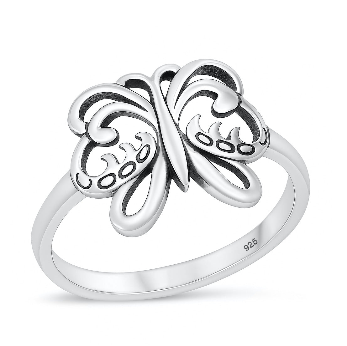 Silver Ring - Butterfly