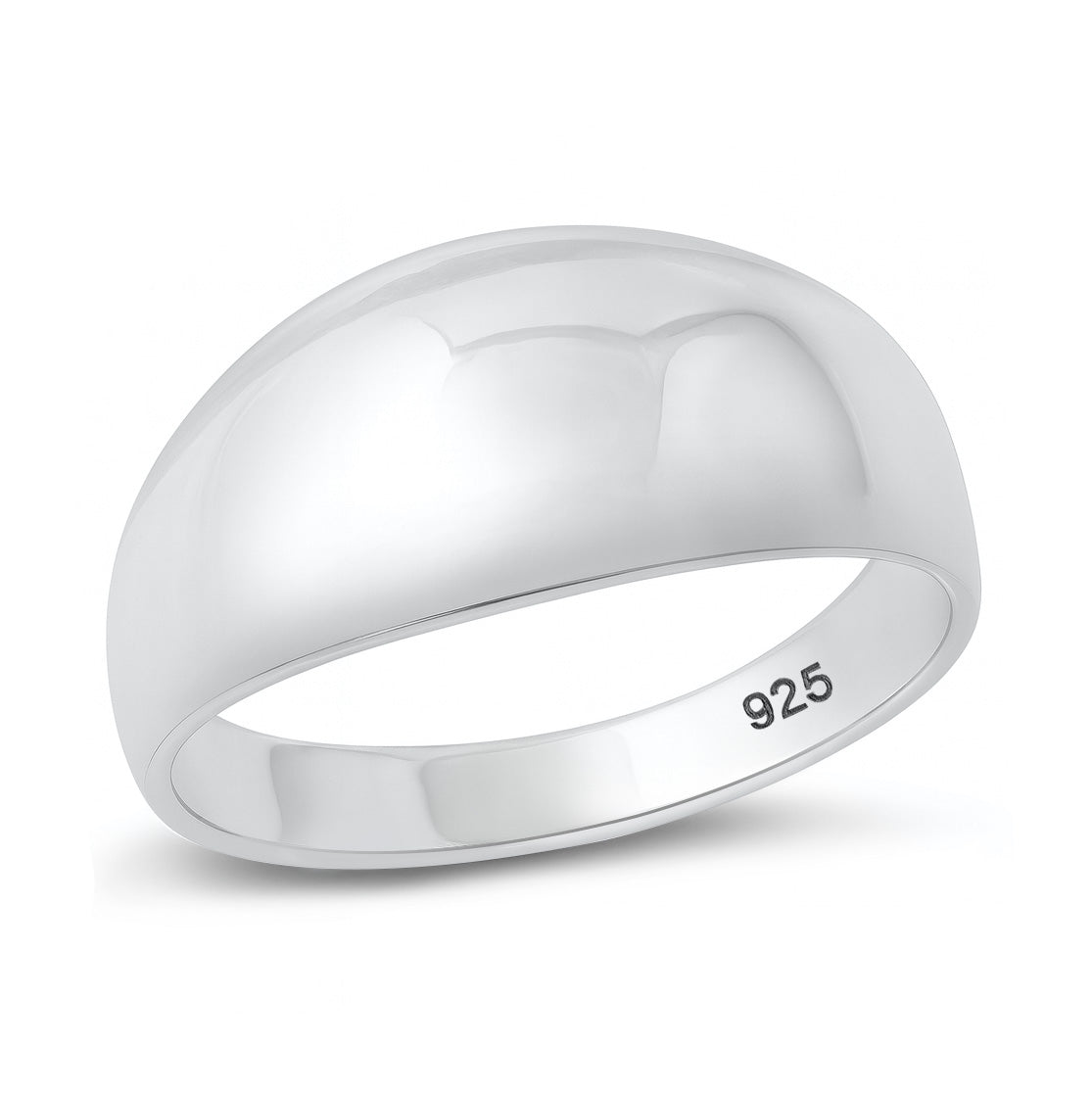 Silver Dome Ring