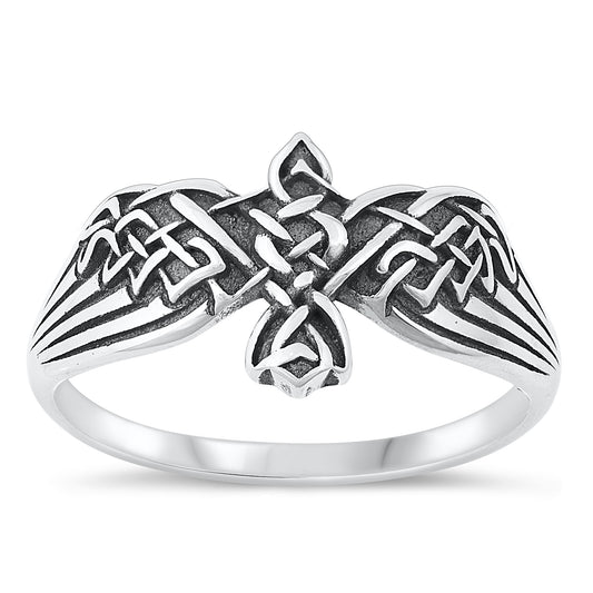 Silver Ring - Aztec Bird
