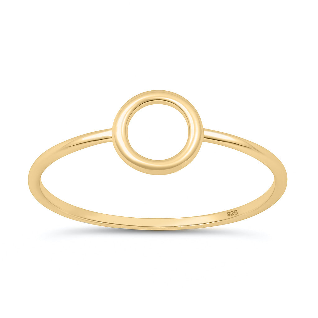 Silver Ring - Open Circle