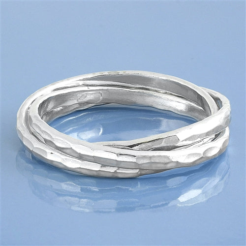 Silver Ring - Triple Band