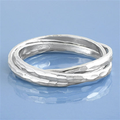 Silver Ring - Triple Band