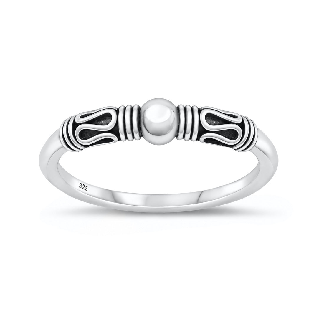 Silver Bali Ring