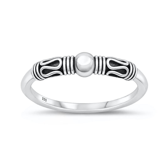Silver Bali Ring