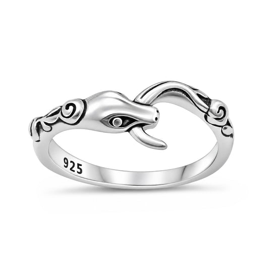 Silver Ring - Snake