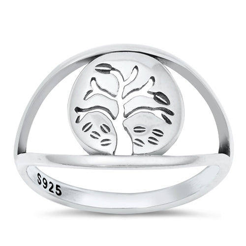 Silver Ring - Tree