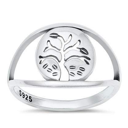 Silver Ring - Tree