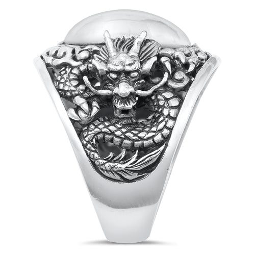 Silver Ring - Dragon