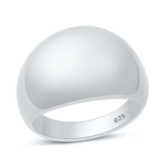 Silver Dome Ring