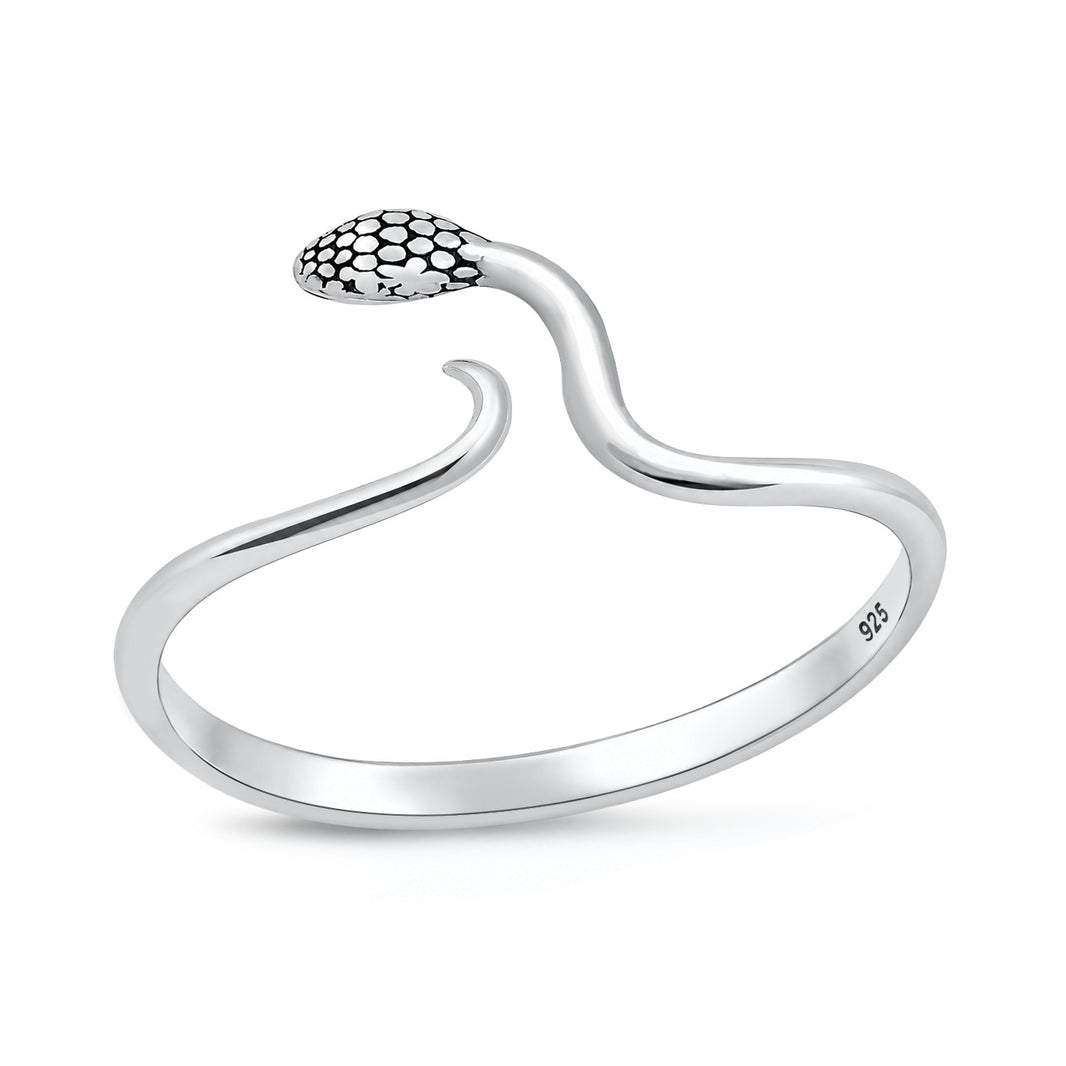 Silver Snake Ring