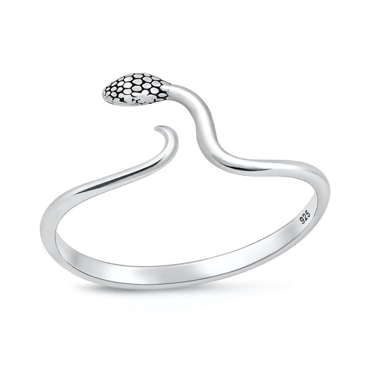 Silver Snake Ring